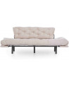 Ensemble canapé triple convertible et fauteuil NITTA en plusieurs couleurs