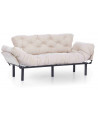 Ensemble canapé triple convertible et fauteuil NITTA en plusieurs couleurs