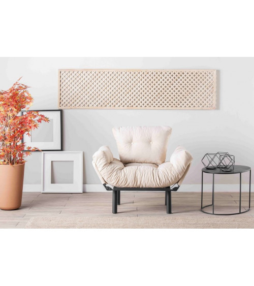 Ensemble canapé triple convertible et fauteuil NITTA en plusieurs couleurs