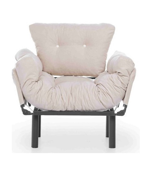 Ensemble canapé triple convertible et fauteuil NITTA en plusieurs couleurs
