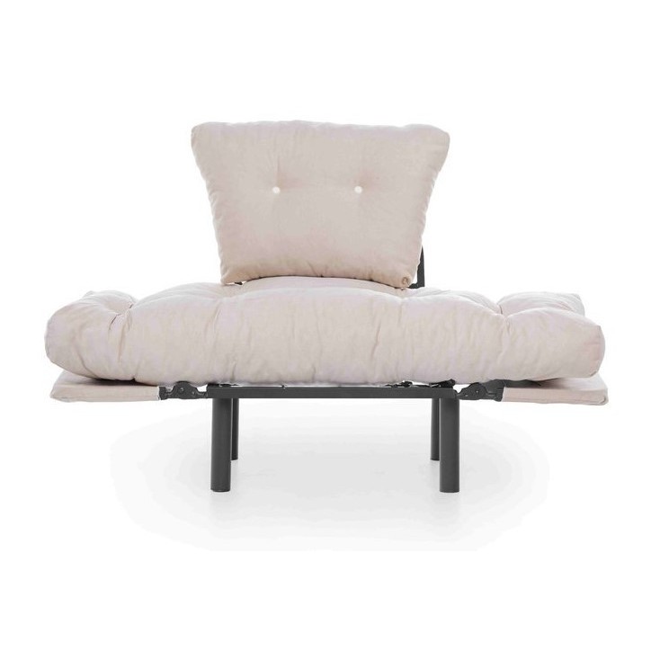 Ensemble canapé 3 places convertible et fauteuil convertible NITTA en plusieurs couleurs