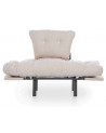 Ensemble canapé triple convertible et fauteuil NITTA en plusieurs couleurs