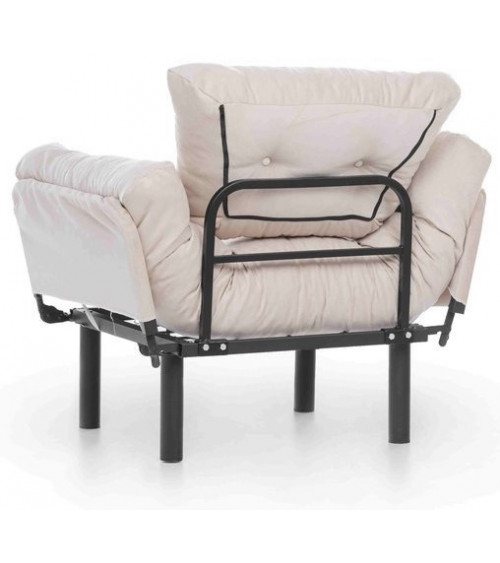 Ensemble canapé triple convertible et fauteuil NITTA en plusieurs couleurs