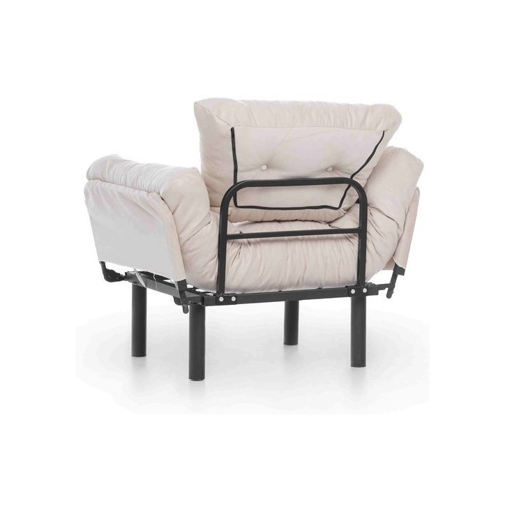 Conjunto de sofá cama 3 plazas y butaca cama NITTA en varios colores