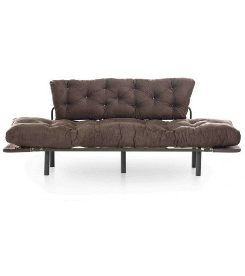 Ensemble canapé triple convertible et fauteuil NITTA en plusieurs couleurs