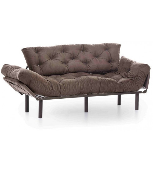 Ensemble canapé triple convertible et fauteuil NITTA en plusieurs couleurs