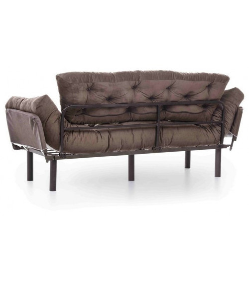Ensemble canapé triple convertible et fauteuil NITTA en plusieurs couleurs