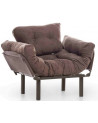 Ensemble canapé triple convertible et fauteuil NITTA en plusieurs couleurs