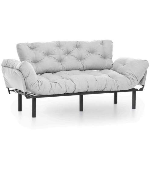 Ensemble canapé triple convertible et fauteuil NITTA en plusieurs couleurs
