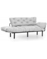 Ensemble canapé triple convertible et fauteuil NITTA en plusieurs couleurs