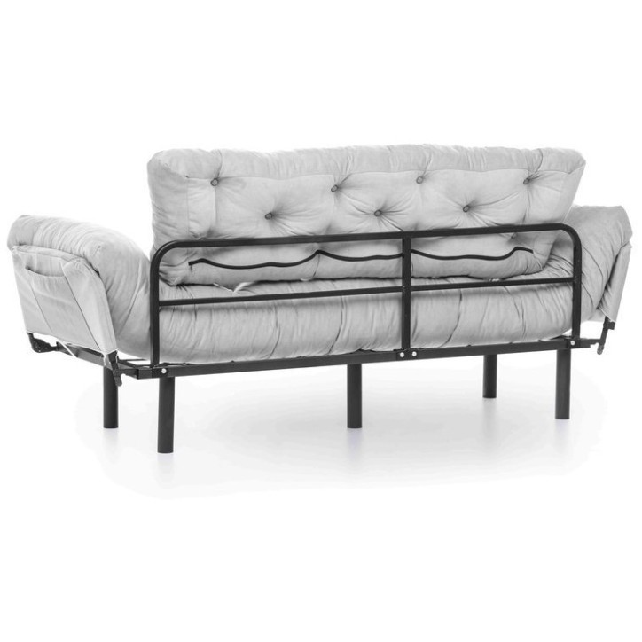 Conjunto de sofá cama 3 plazas y butaca cama NITTA en varios colores