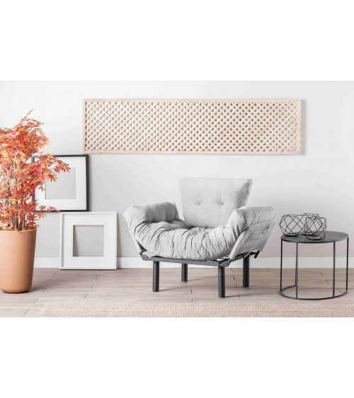 Ensemble canapé triple convertible et fauteuil NITTA en plusieurs couleurs