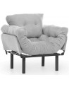 Ensemble canapé triple convertible et fauteuil NITTA en plusieurs couleurs