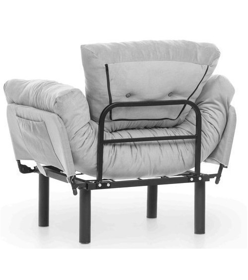 Ensemble canapé triple convertible et fauteuil NITTA en plusieurs couleurs