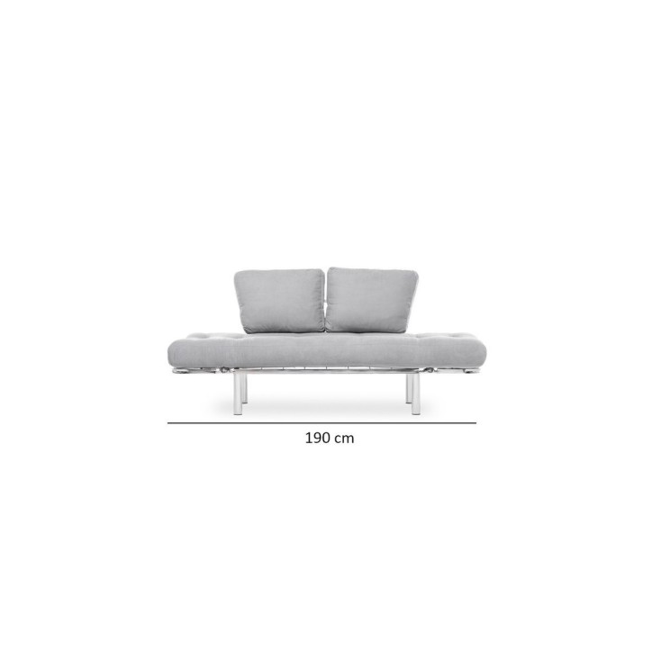 Canapé double convertible GINA en plusieurs couleurs