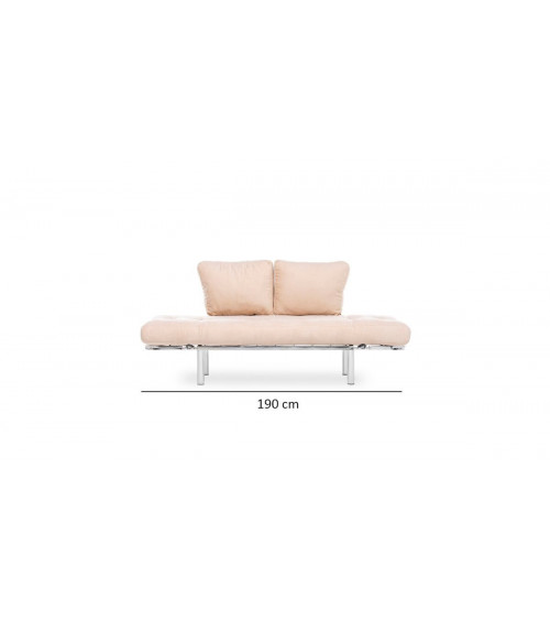 Canapé double convertible GINA en plusieurs couleurs