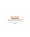 Canapé double convertible GINA en plusieurs couleurs