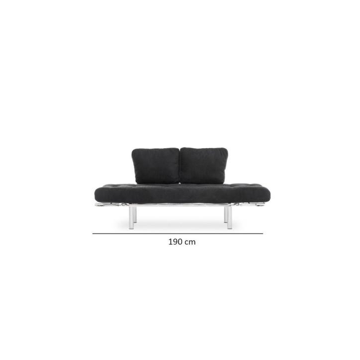 Canapé double convertible GINA en plusieurs couleurs