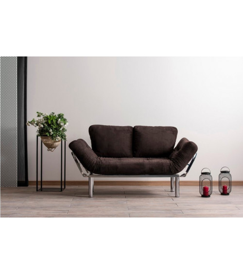 Canapé double convertible GINA en plusieurs couleurs