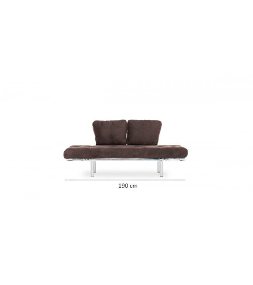Canapé double convertible GINA en plusieurs couleurs
