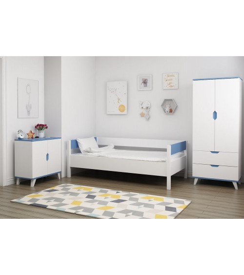 Cameretta per bambini KIT BLEU 3