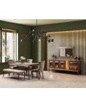 Salle à manger LUCAS noyer