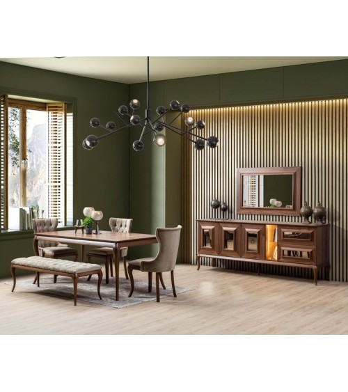 Salle à manger LUCAS noyer