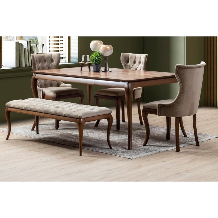 Salle à manger LUCAS noyer