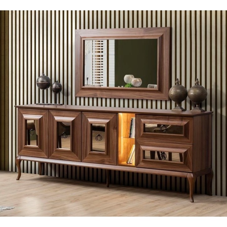 Salle à manger LUCAS noyer