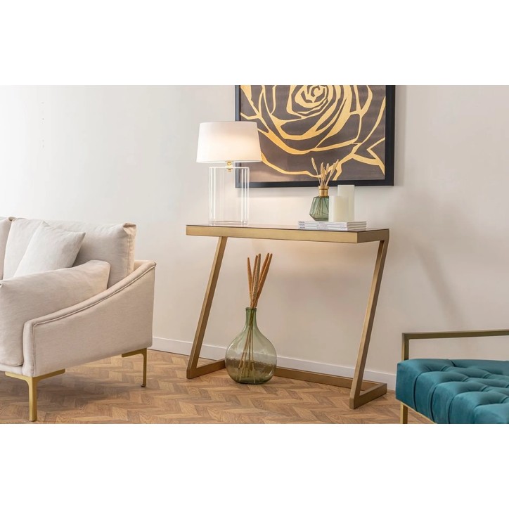 Console METIS 100 cm laiton Console METIS 100 cm laiton