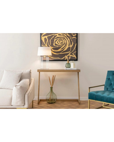 Console METIS 100 cm laiton