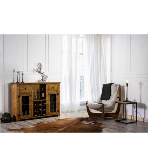 Armoire de rangement- buffet haut BIG BAR 137 x 100 cm