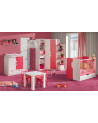 Lettino NUKI 60x120cm rosa