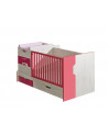 NUKI 5-in-1 wieg roze