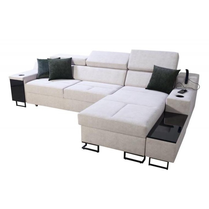 Sofá cama rinconera ALICANTE MINI 274 x 173 cm en varios colores