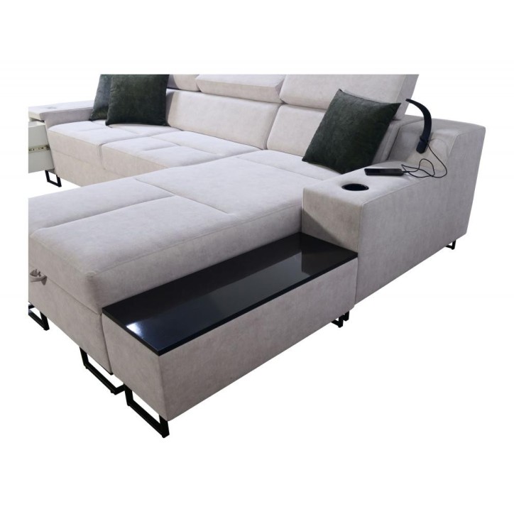Sofá cama rinconera ALICANTE MINI 274 x 173 cm en varios colores