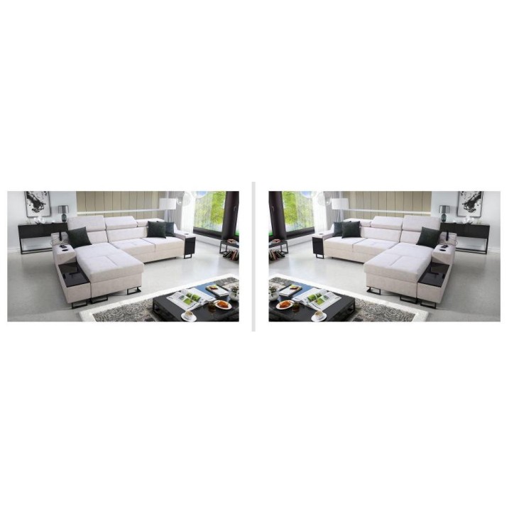 Hoekbank ALICANTE MINI 274 x 173 cm in verschillende kleuren