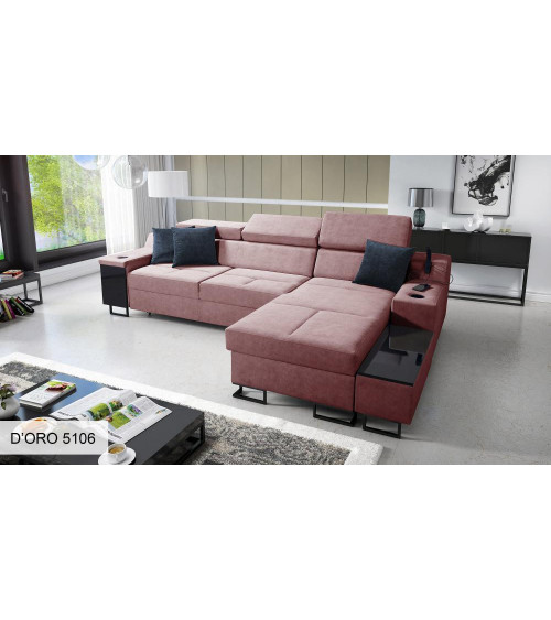 Canapé d'angle convertible ALICANTE MAXI 293 x 185 cm