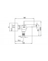 Mitigeur baignoire PURITY chrome