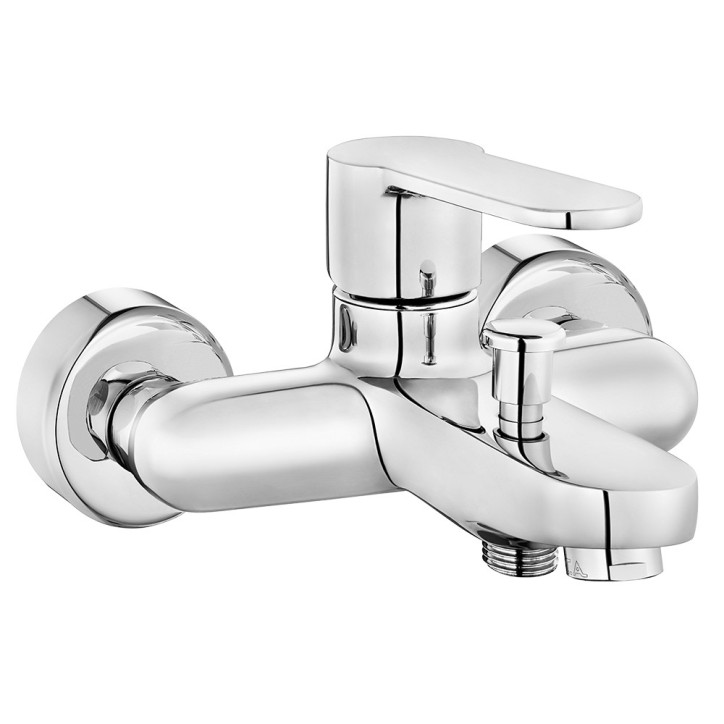 Mezclador monomando para bañera NITA cromado