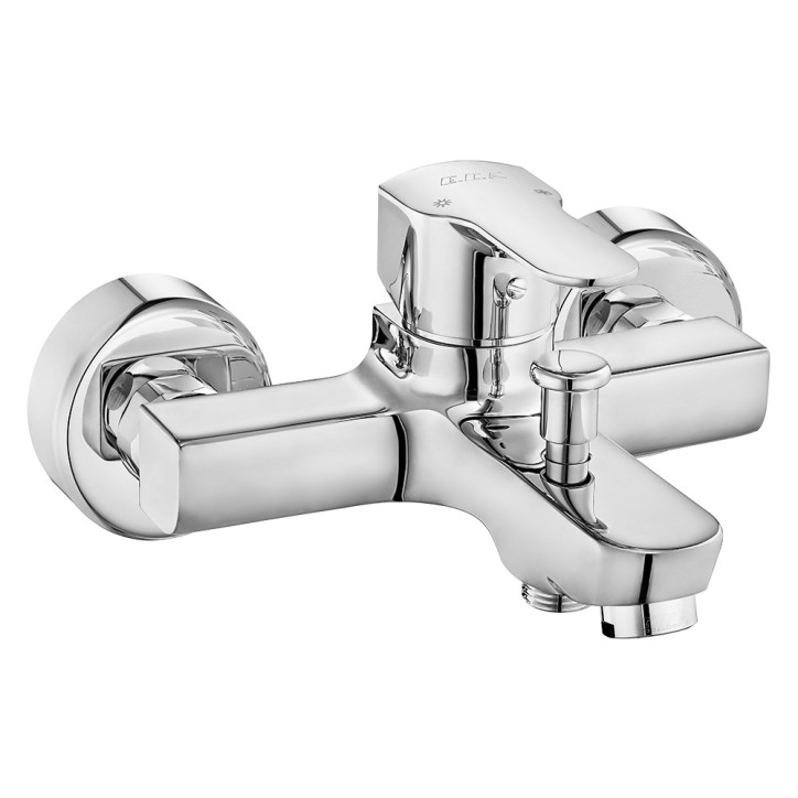 Mezclador monomando para bañera STAR cromado