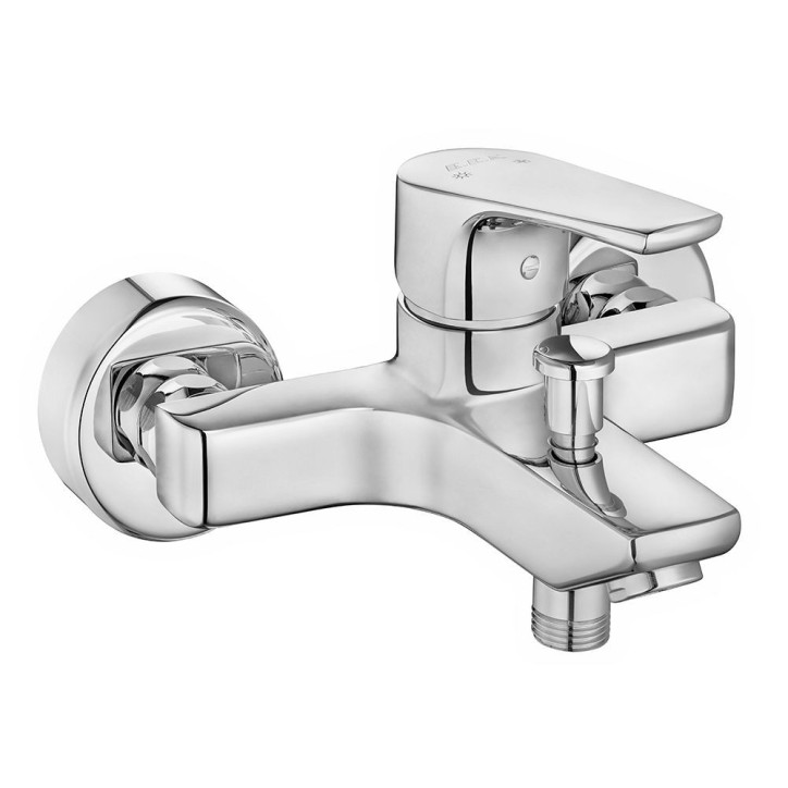 Miscelatore da bagno cromato NIOBE