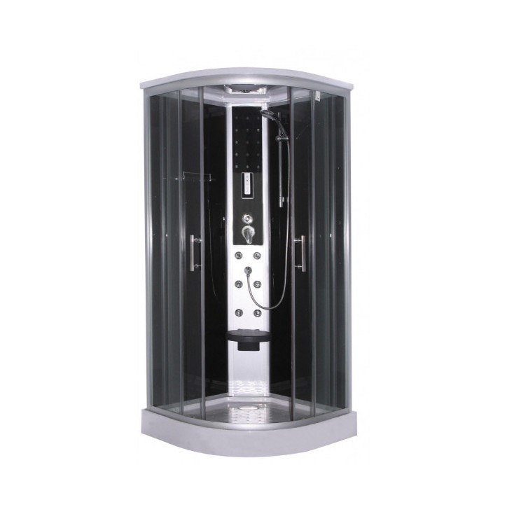 Cabine de douche SCALA 90x90x215 cm NOIR