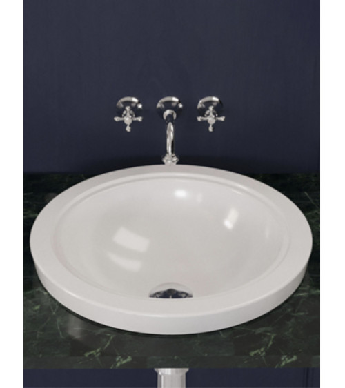 Lavabo sobre encimera APOLO blanco