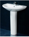 Vasque avec colonne OCEANUS COMPACT blanc