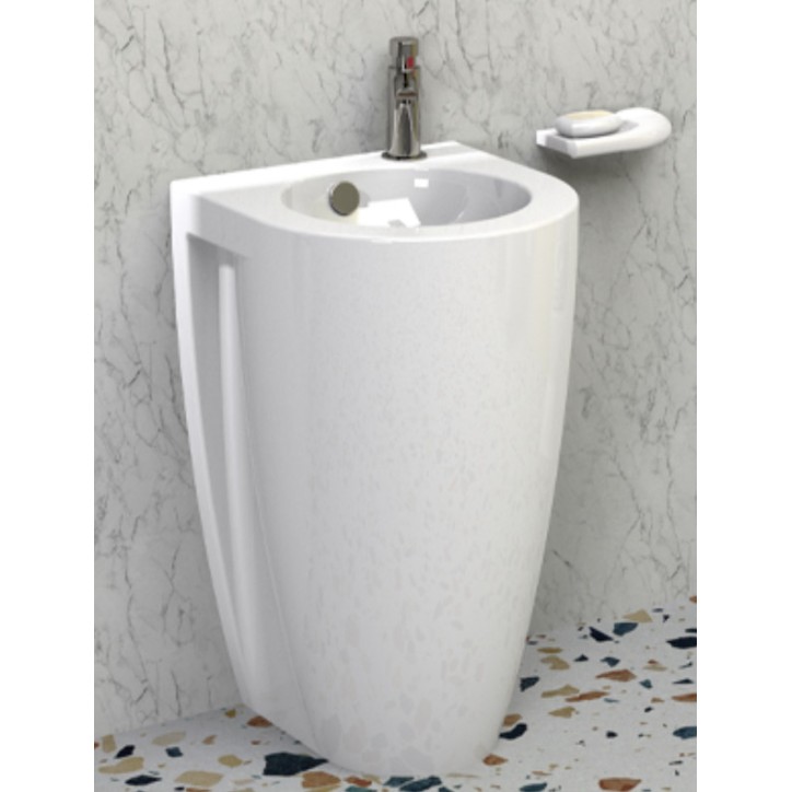 Lavabo totem JUNIOR bianco