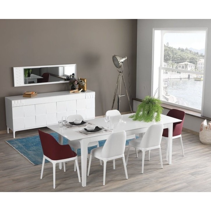 Salle à manger BERRAK Blanc