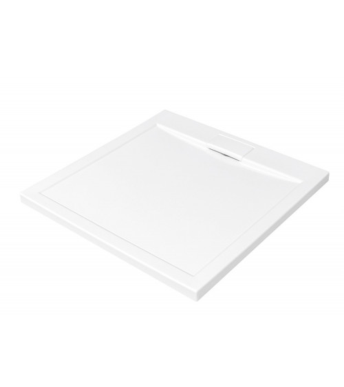 AXIM ULTRASLIM vierkante extra platte douchebak 80x80 cm en 90x90 cm wit