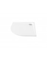 Receveur de douche extra-plat AXIM ULTRASLIM semi-circulaire 80x80 cm et 90x90 cm blanc