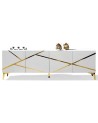 Buffet DIAMOND BLANC 4 portes 220 cm